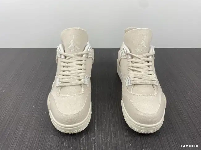 Blank (W) Jordan DQ4909-100 4 Canvas Retro 0430